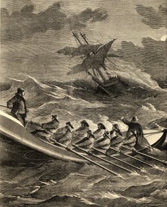 Lifeboat Going to the Rescue